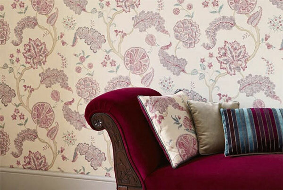 Palampore Caverley Wallpaper by Sanderson Palampore Caverley Wallpaper by Sanderson