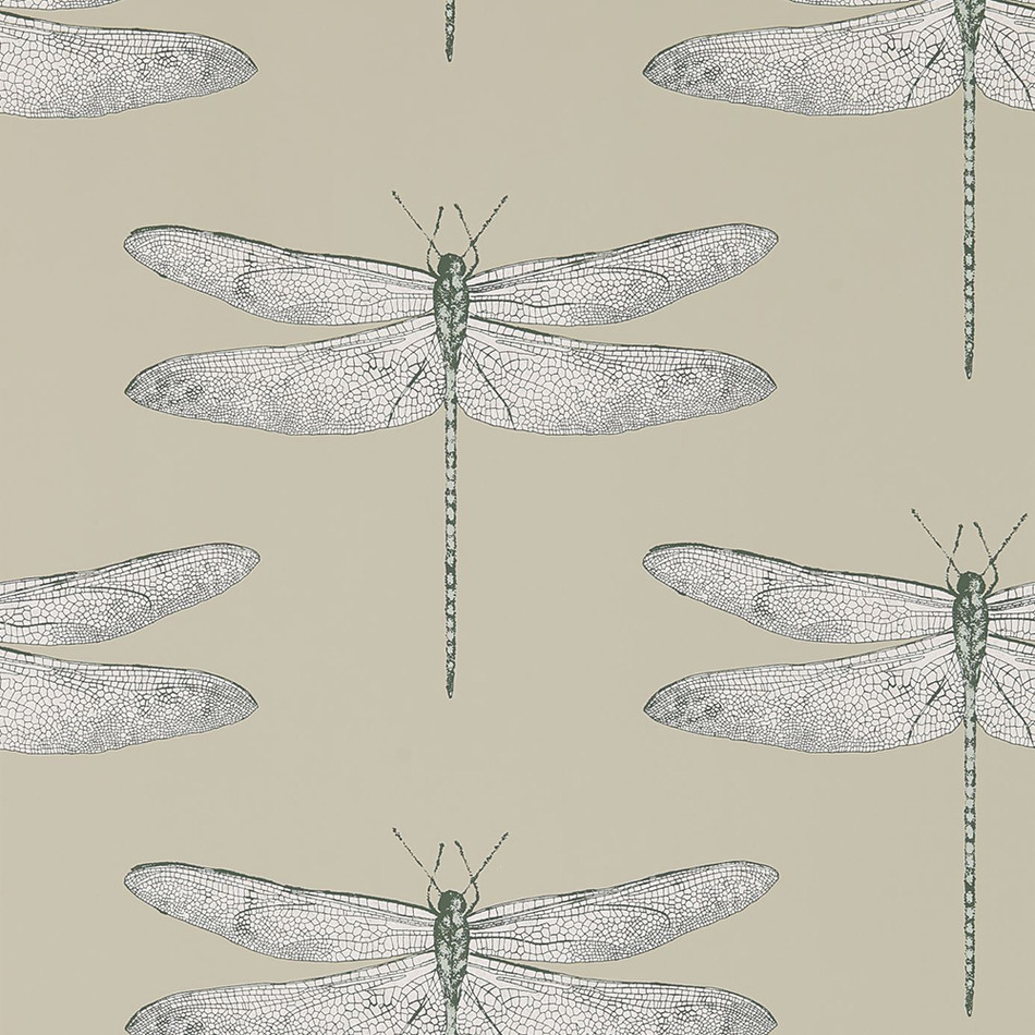 111241 Demoiselle Palmetto Wallpaper by Harlequin