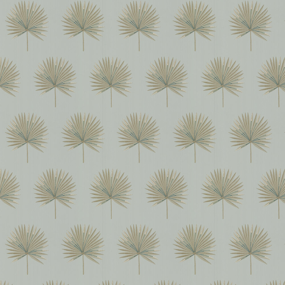 J182W-03 Aqua Fortunei Atmosphere VI Wallpaper by Jane Churchill