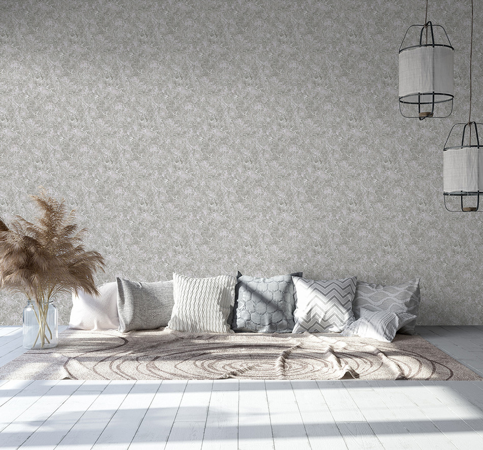26869 Bento Taupe Grey Azulejo Wallpaper By Hohenberger