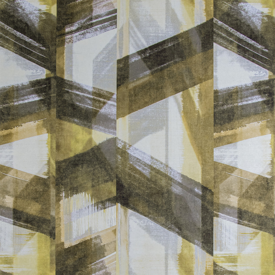 26795 Glaze Green Gold Crafted Wallpaper By Hohenberger