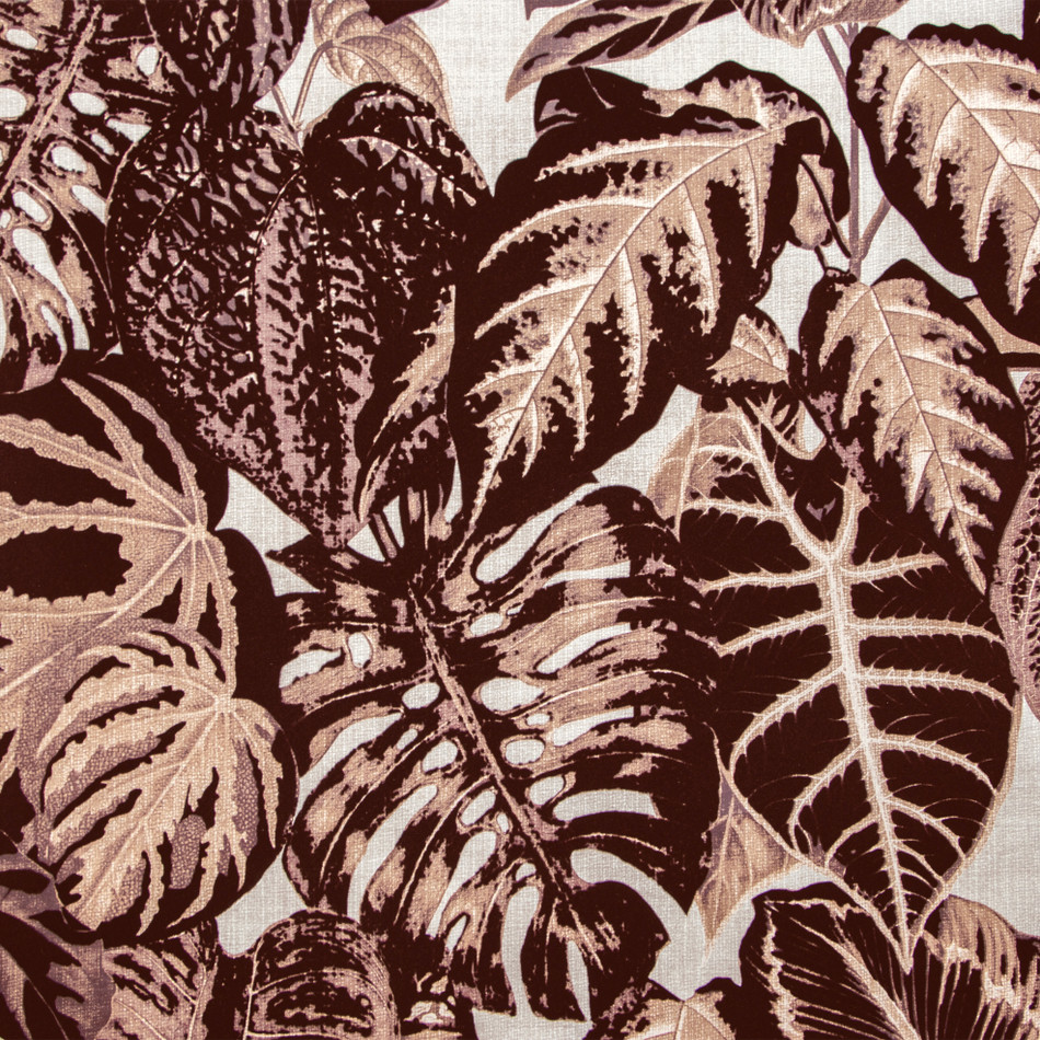 81265 Elephant Leaf Burgundy Feel Wallpaper By Hohenberger