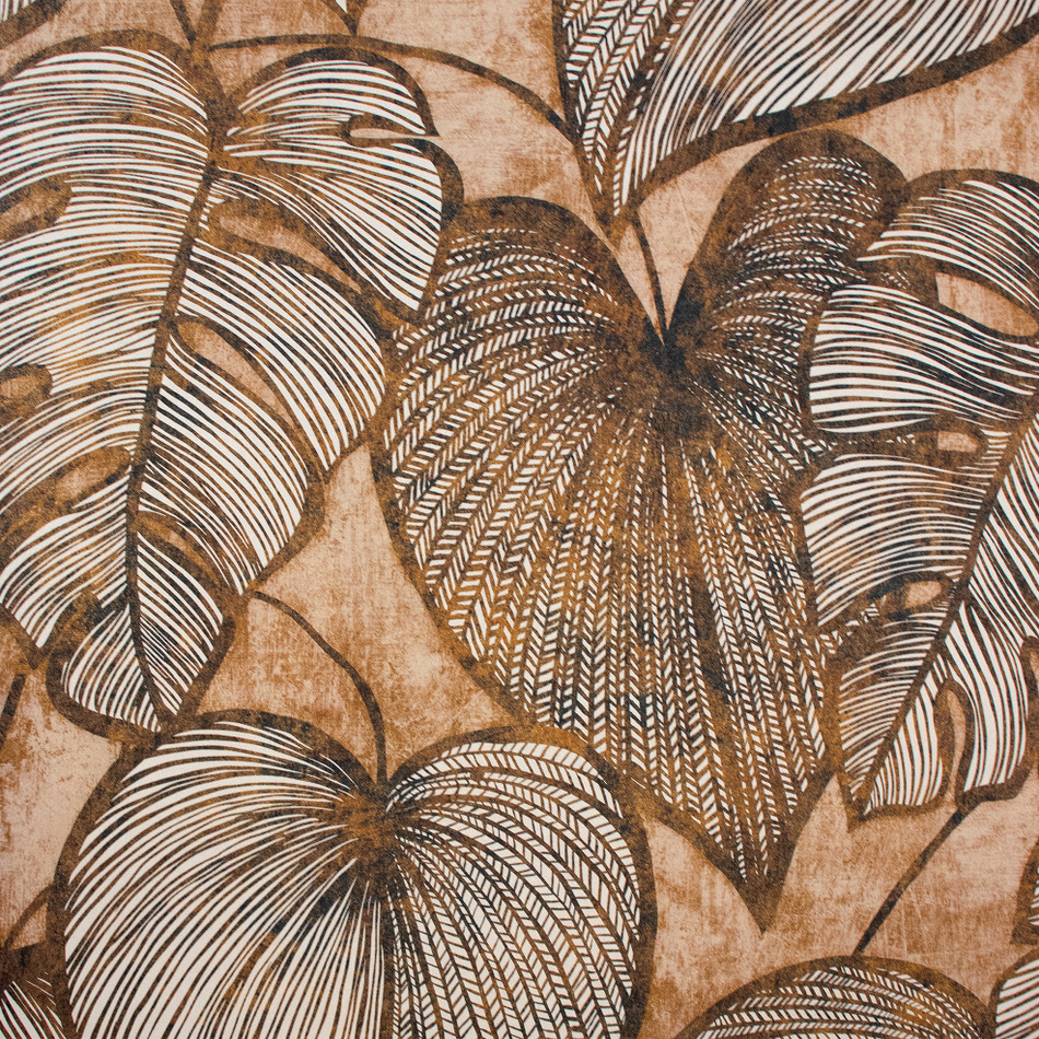 26936 Monstera Bronze Peach Julie Feels Home Wallpaper By Hohenberger