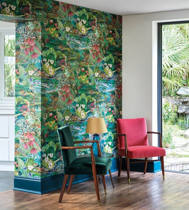 Trebah Lamorran Wallpaper By Osborne & Little