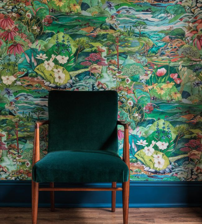 Trebah Lamorran Wallpaper By Osborne & Little