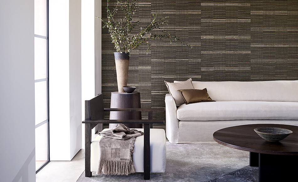 MW134/02 Root Collage II Flint Wallpaper by Mark Alexander