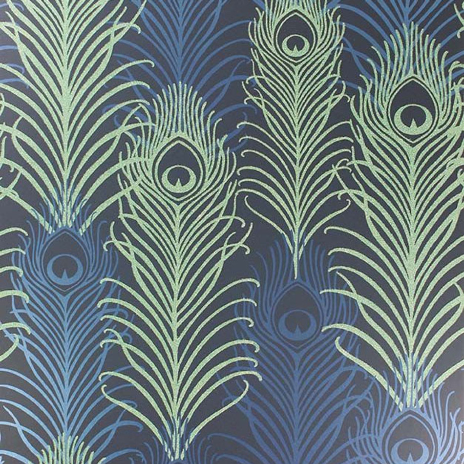 W6541-01 Peacock Wallpaper by Matthew Williamson Wallpaper Collection