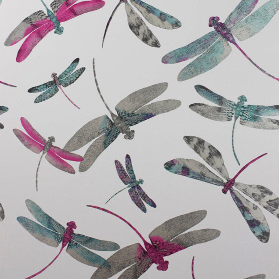 W6650-05 Dragonfly Dance Wallpaper by Matthew Williamson
