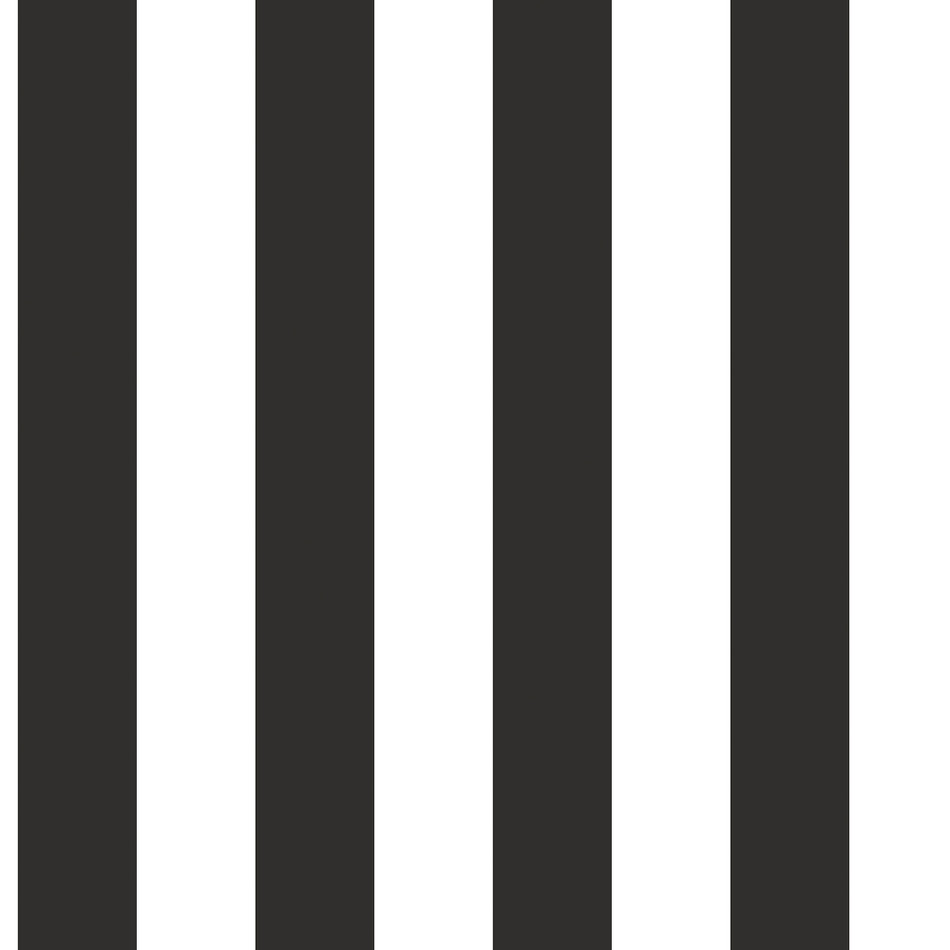G67521 Awning Stripe Just Kitchens Black Wallpaper By Galerie