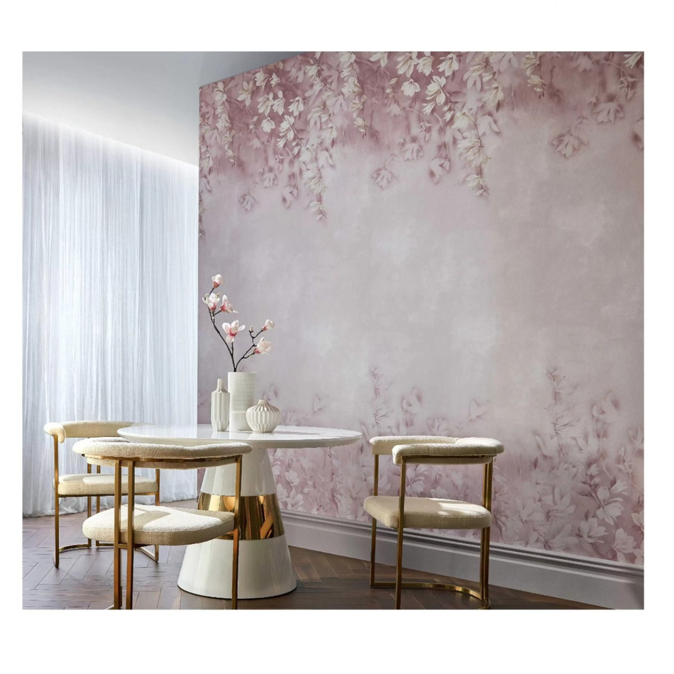 2109-158-02 Pavilion Trailing Magnolia Blush Pink Wallpaper By 1838 Wallcoverings 2109-158-02 Pavilion Trailing Magnolia Blush Pink Wallpaper By 1838 Wallcoverings