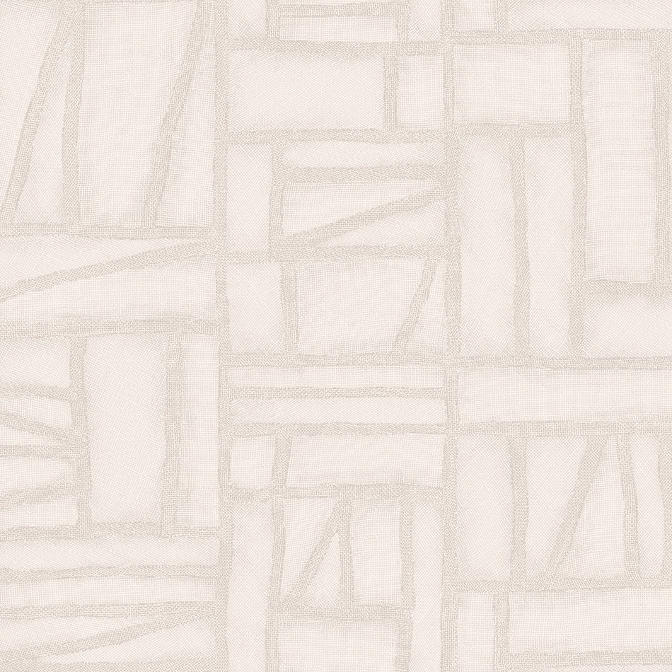 57540 Bojagi Essentials Costura Frost White Wallpaper By Arte