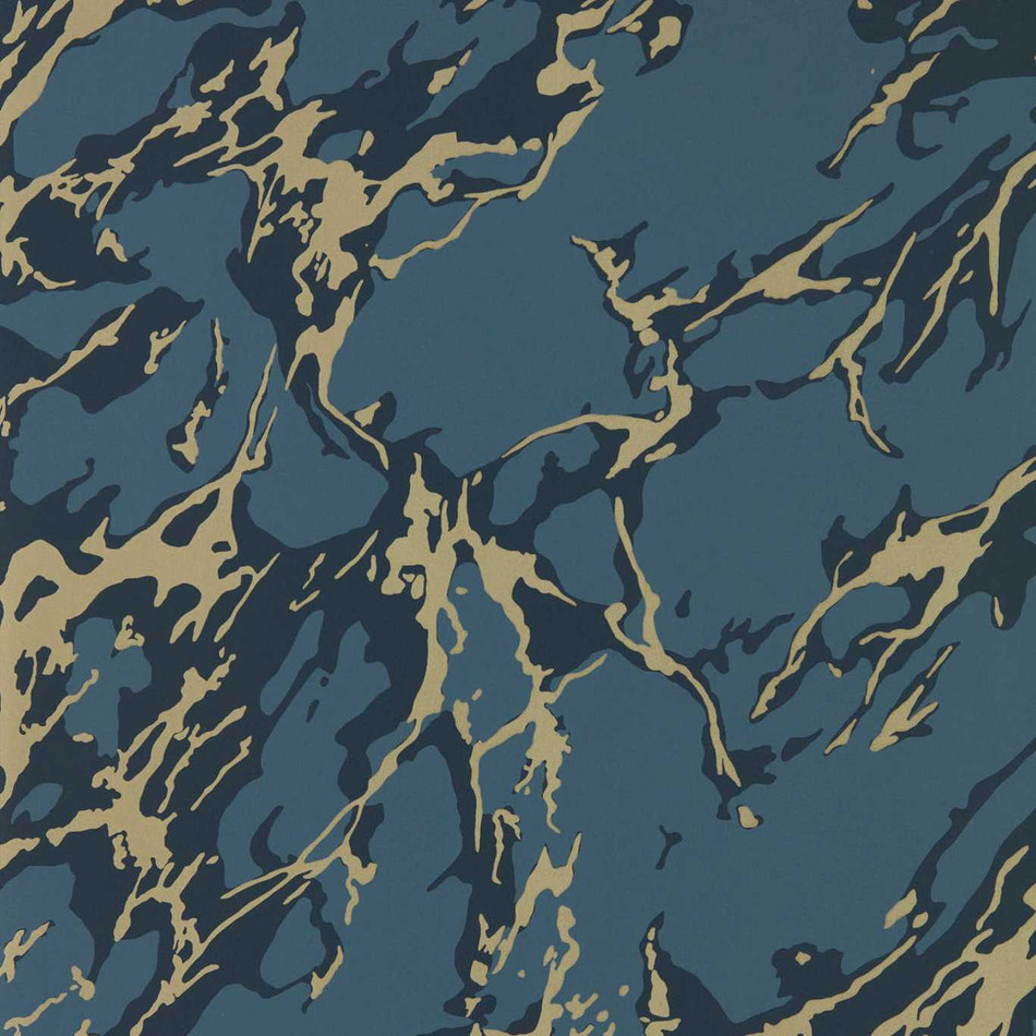 313025 French Marble Cotswolds Manor Reign Blue Wallpaper by Zoffany