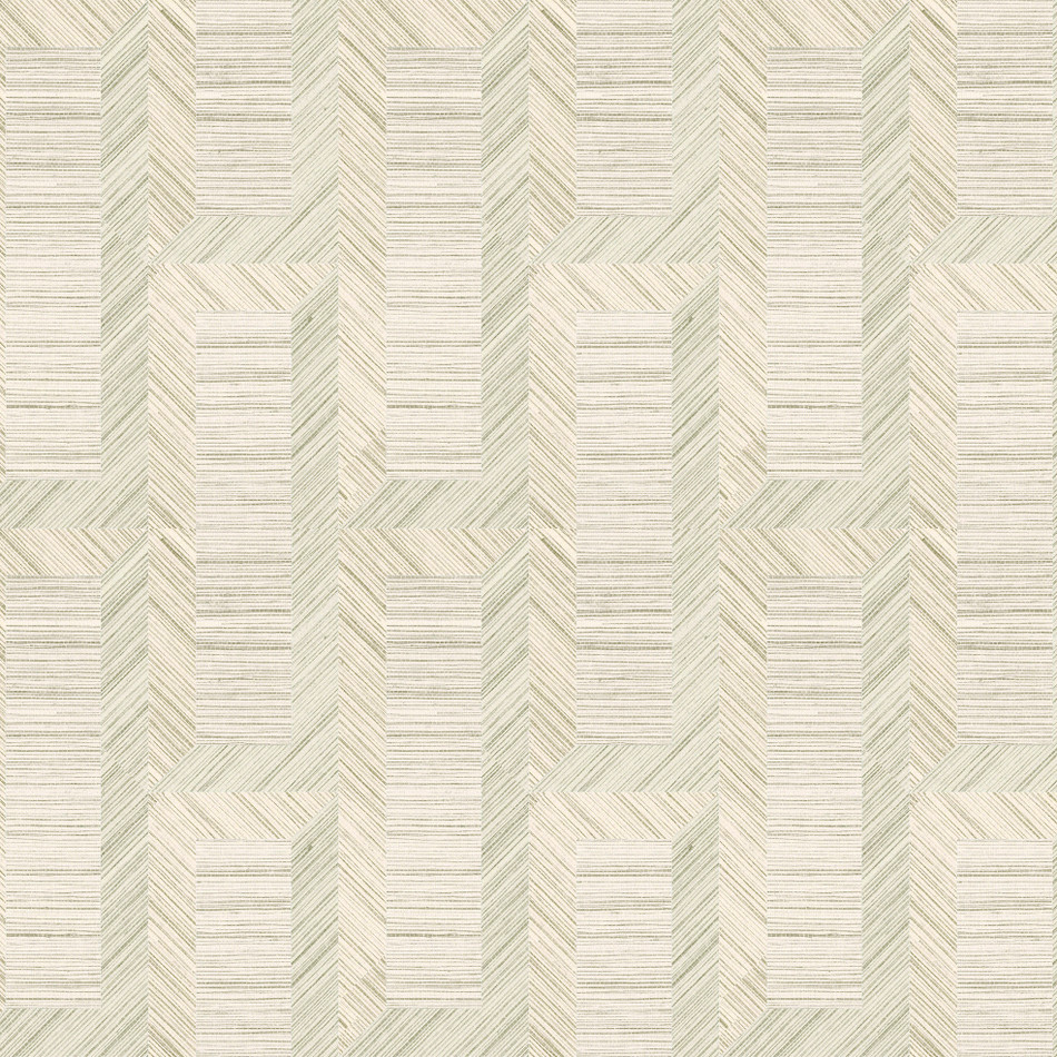 72730 Biseau Marqueterie Warm White Wallpaper By Arte