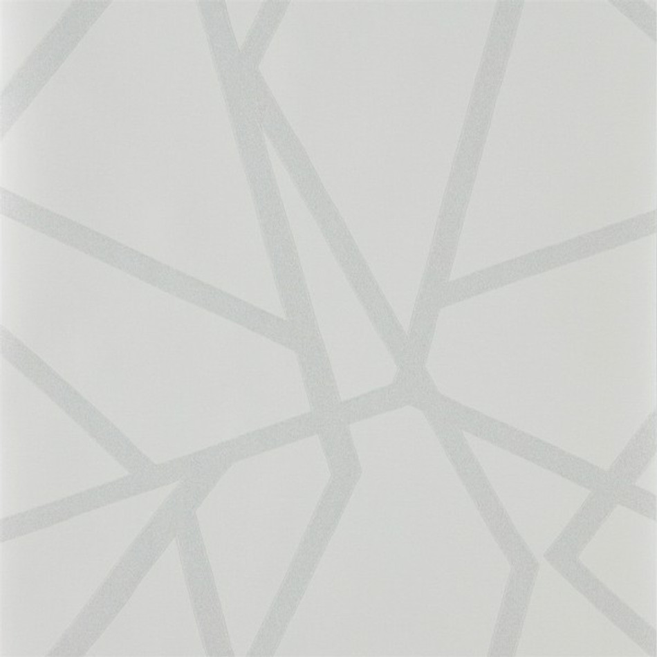 Wallpaper Noell light grey shimmer  Wallpaper from the 70s