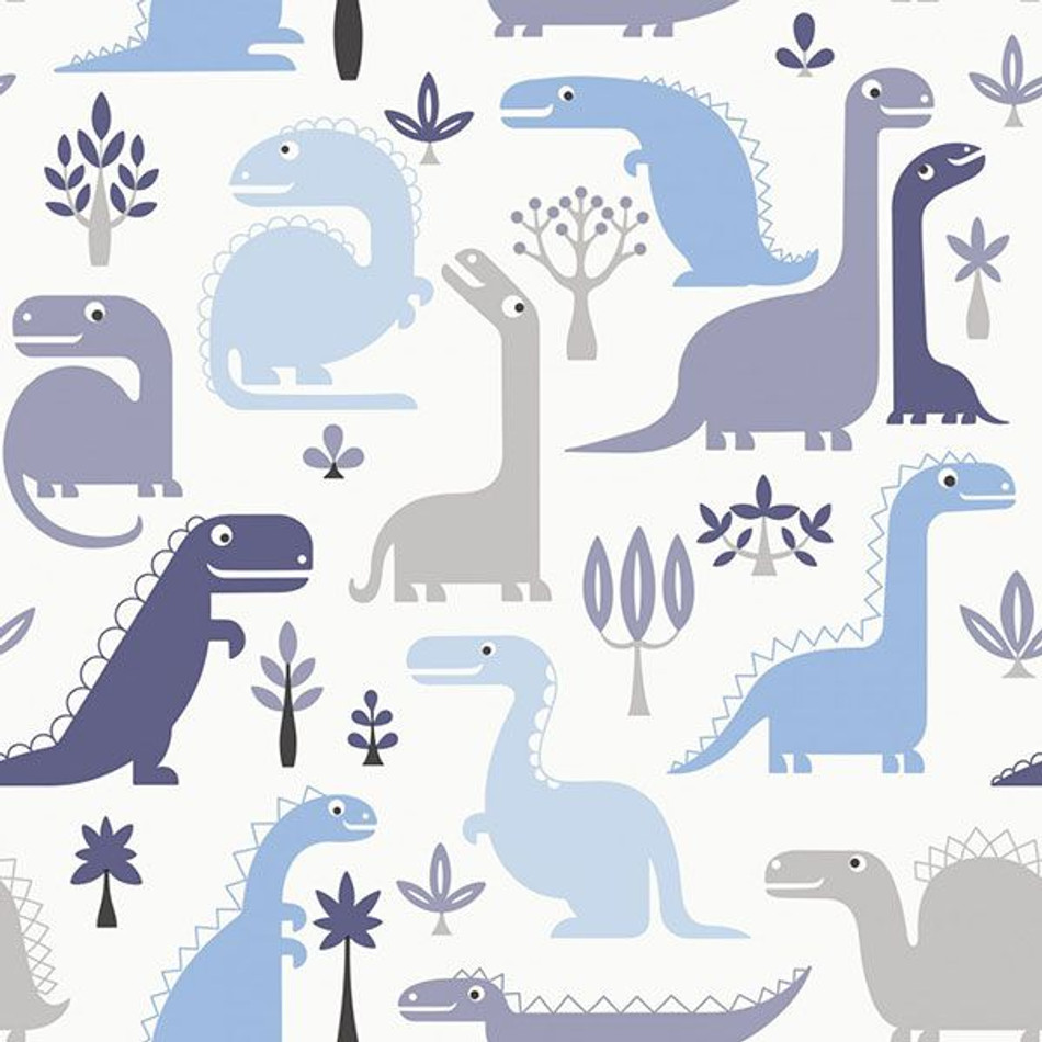 LL-10-02-1 ( LL10021 ) Jack N Rose Dinosaur Wallpaper From Grandeco