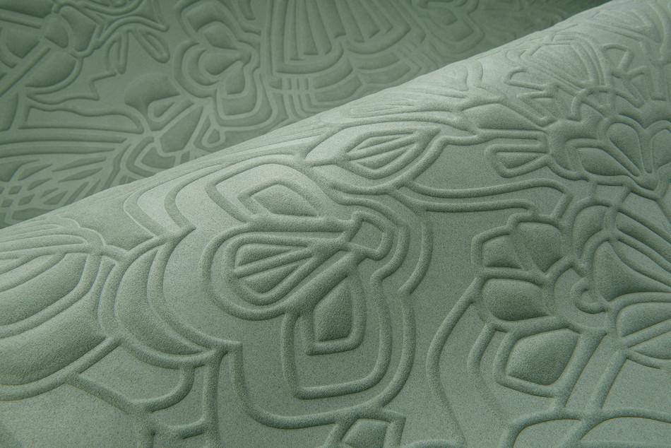 MO4002 Mimic Moth Memento Moooi Sage Wallpaper By Arte