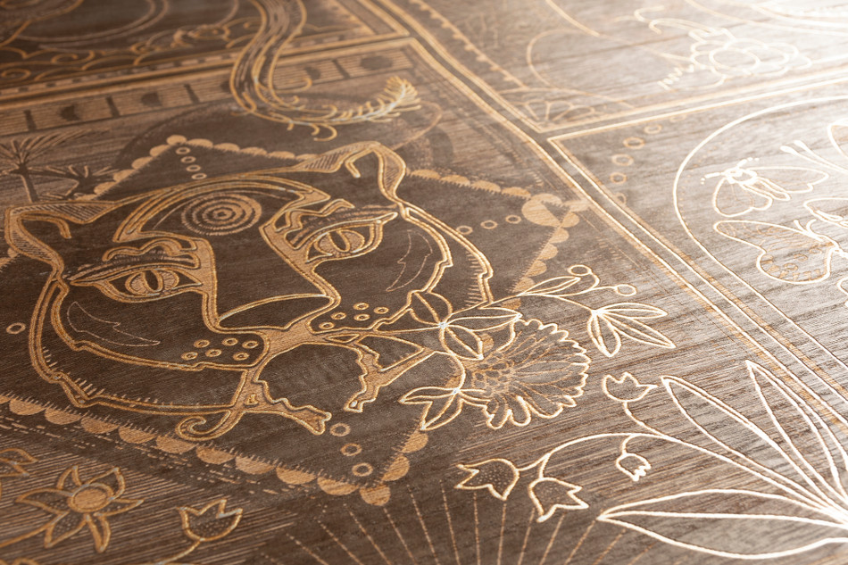 MO4042 Golden Tiger Memento Moooi Makore Wallpaper By Arte MO4042 Golden Tiger Memento Moooi Makore Wallpaper By Arte