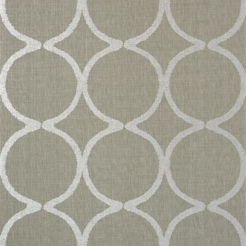 AT7947 Watercourse Watermark Metallic Silver/Taupe Wallpaper by Anna French