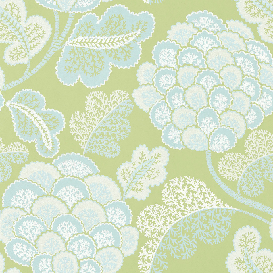 112937 Flourish Colour 3 Tree Canopy Wallpaper by Harlequin
