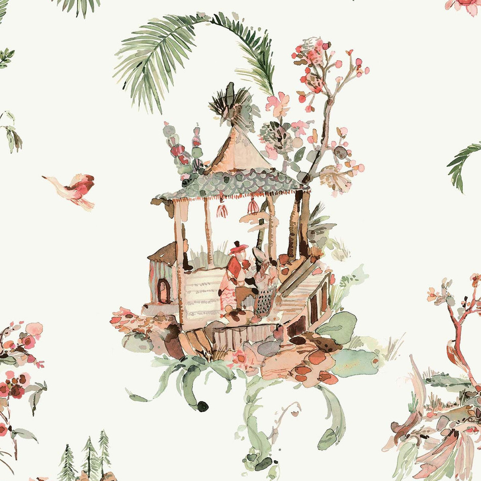 NCW4497-02 Toile Chinoise Signature Wallpaper by Nina Campbell