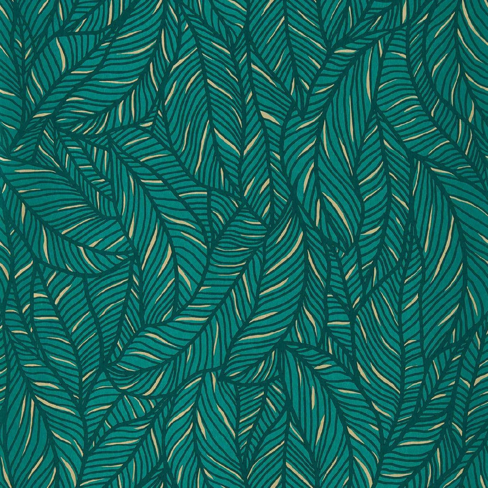 W0144/02 Selva Exotica 2 Emerald Wallpaper by Clarke & Clarke