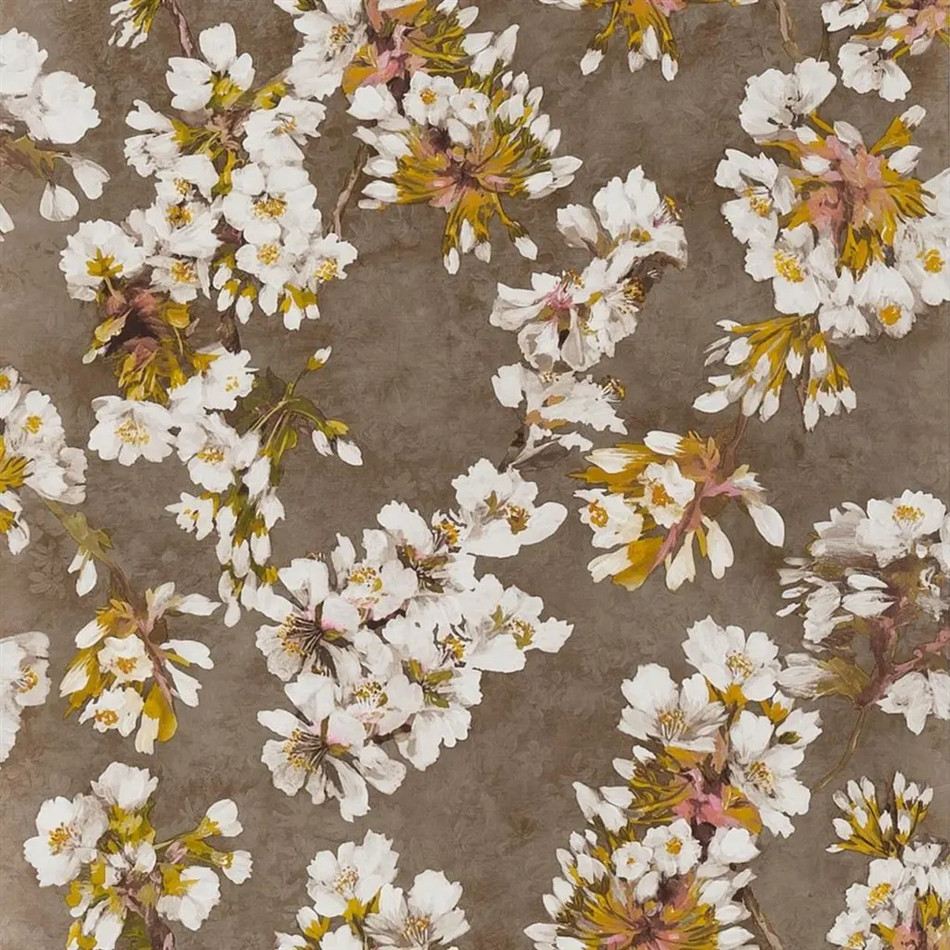 PDG1148/03 Fleur D'Assam Porcelaine De Chine Copper Wallpaper by Designers Guild