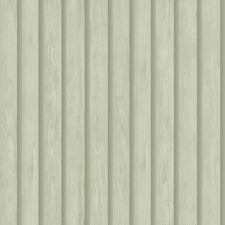 13300 Dream Catcher Wood Slat Soft Green Wallpaper by Holden Decor