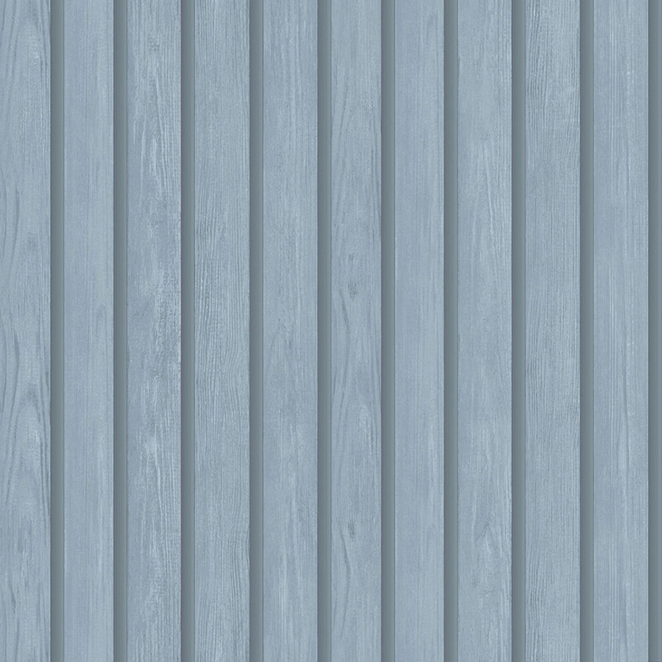 13302 Dream Catcher Wood Slat Blue Wallpaper by Holden Decor