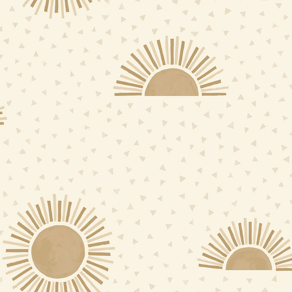 13322 Dream Catcher Sunbeam Beige and Gold Wallpaper by Holden Decor