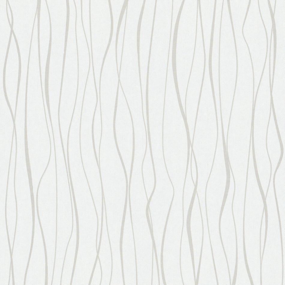 6813-20 Wave Modern Home White Wallpaper By Galerie