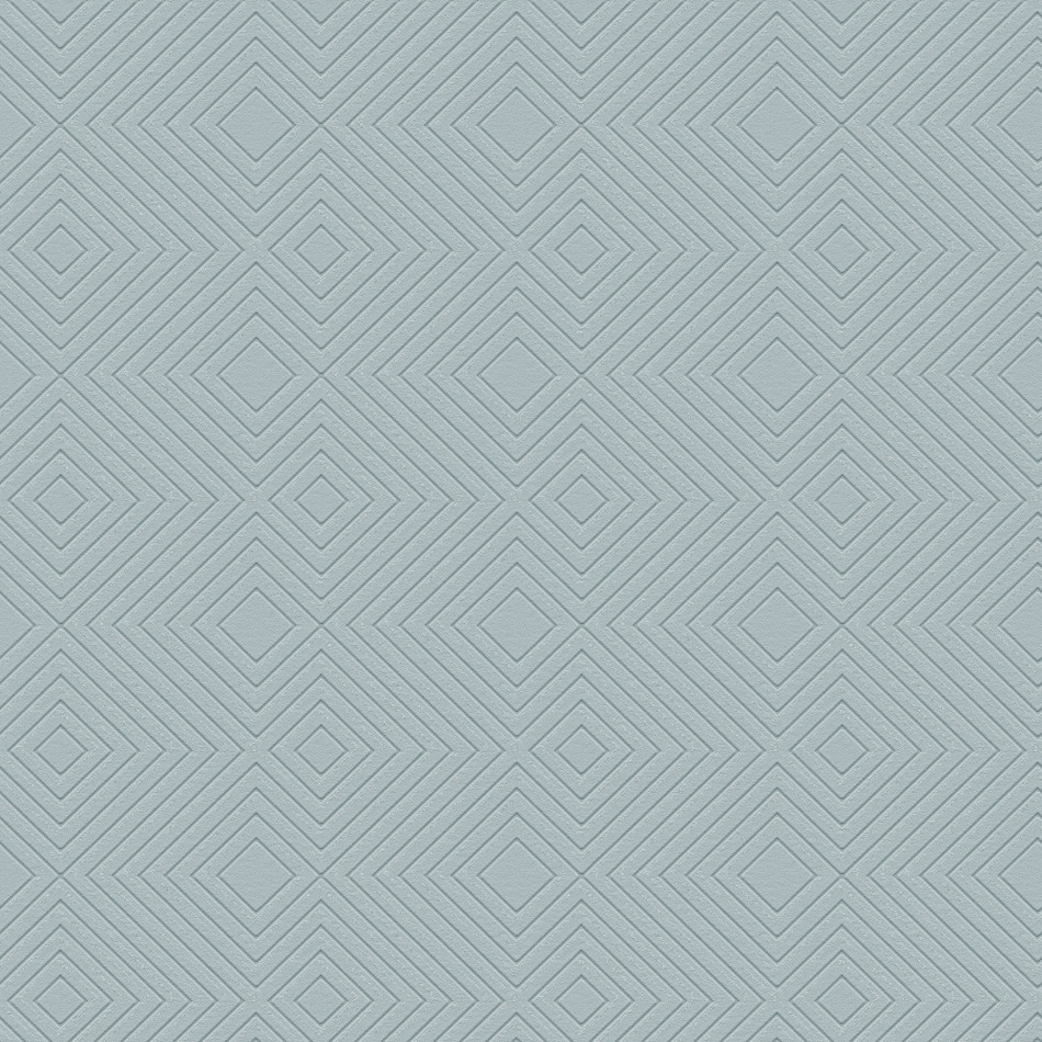 HO20013 Geo Diamond Motif Home Blue and Grey Wallpaper By Galerie