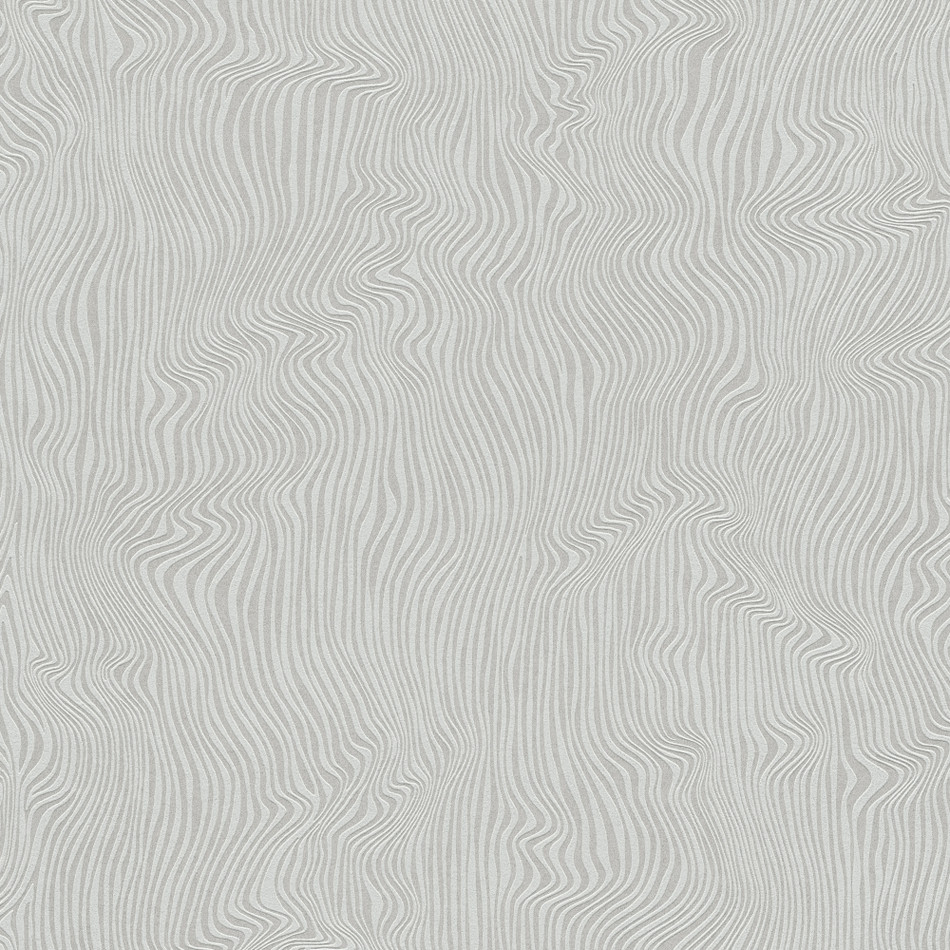 HO20021 Organic Waves Motif Home Grey Wallpaper By Galerie