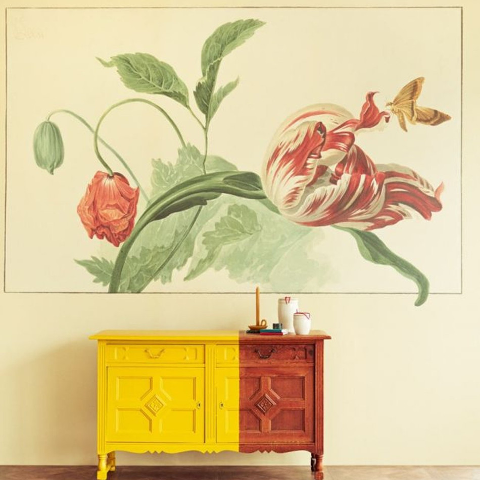 358118 Garden Postcard Masterpiece Wallpaper By Eijffinger