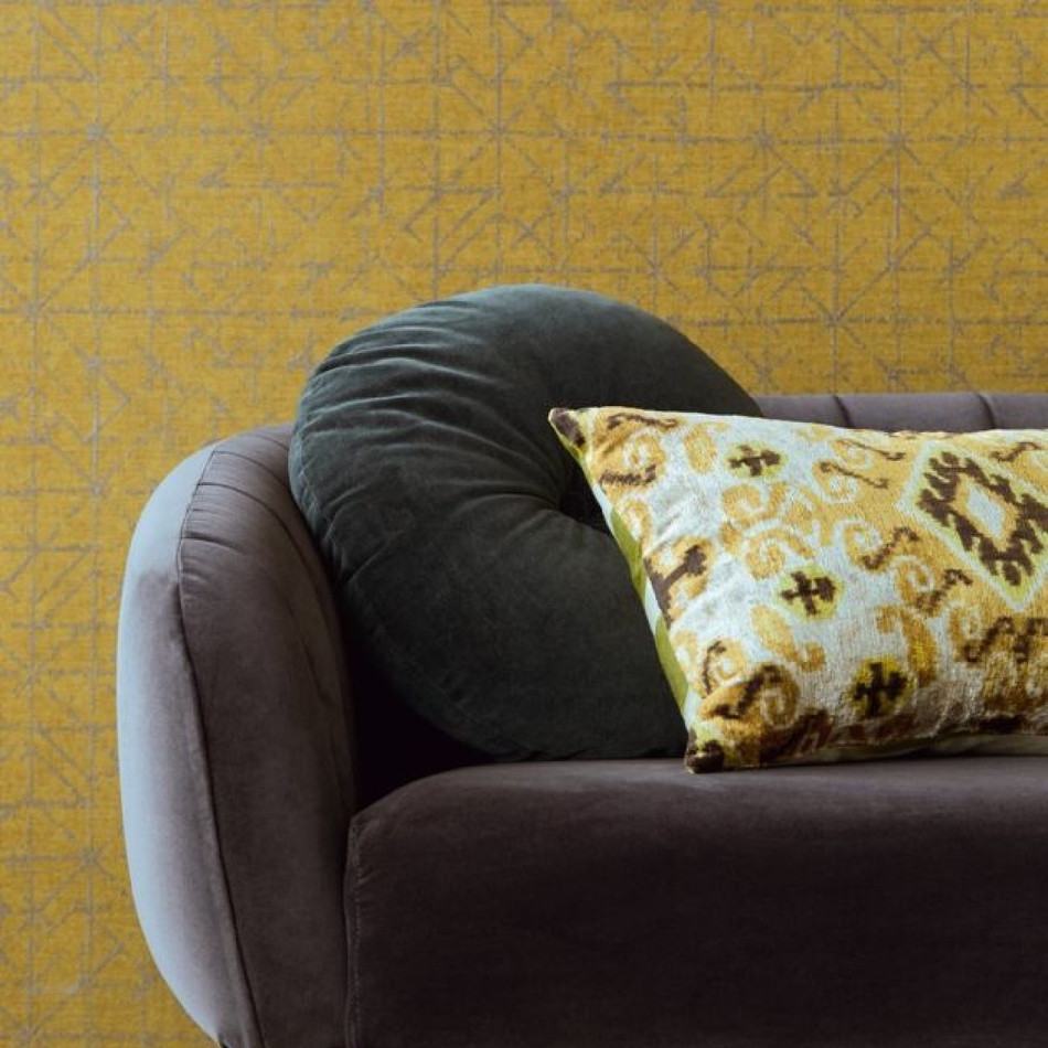 394533 Geometric Sketch Topaz Wallpaper By Eijffinger