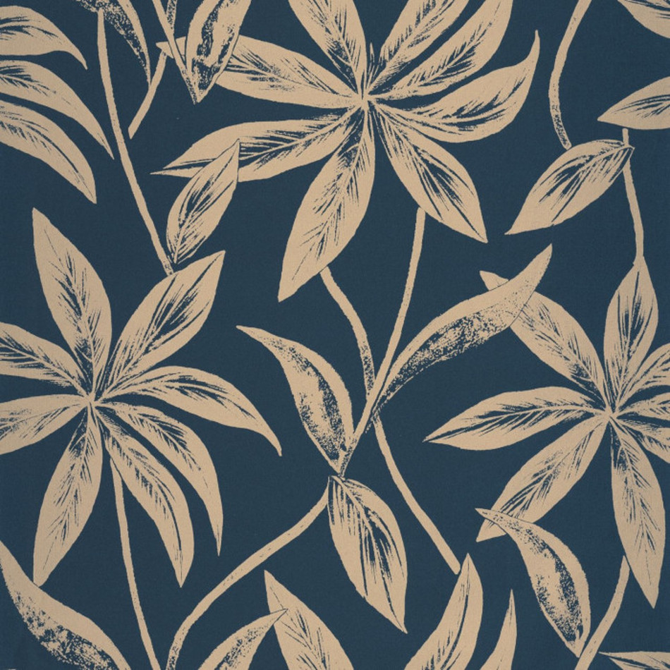 103706060 Paradisio L'Epopee Bleu Nuit Dore Wallpaper By Caselio