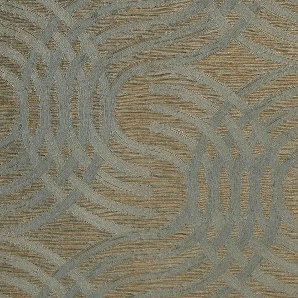 75792548 Auraria Textures Metalliques Vert De Gris and Dore Wallpaper by Casamance