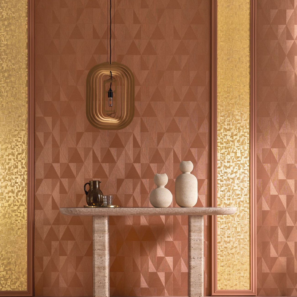 Parangon Textures Metalliques Wallpaper by Casamance Parangon Textures Metalliques Wallpaper by Casamance