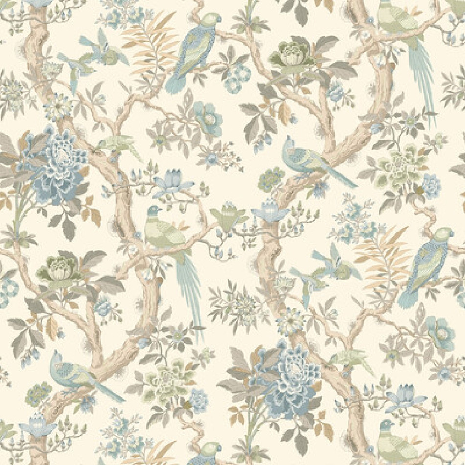 BW45094/4 Eltham Ashmore Aqua Wallpaper By GP & J Baker