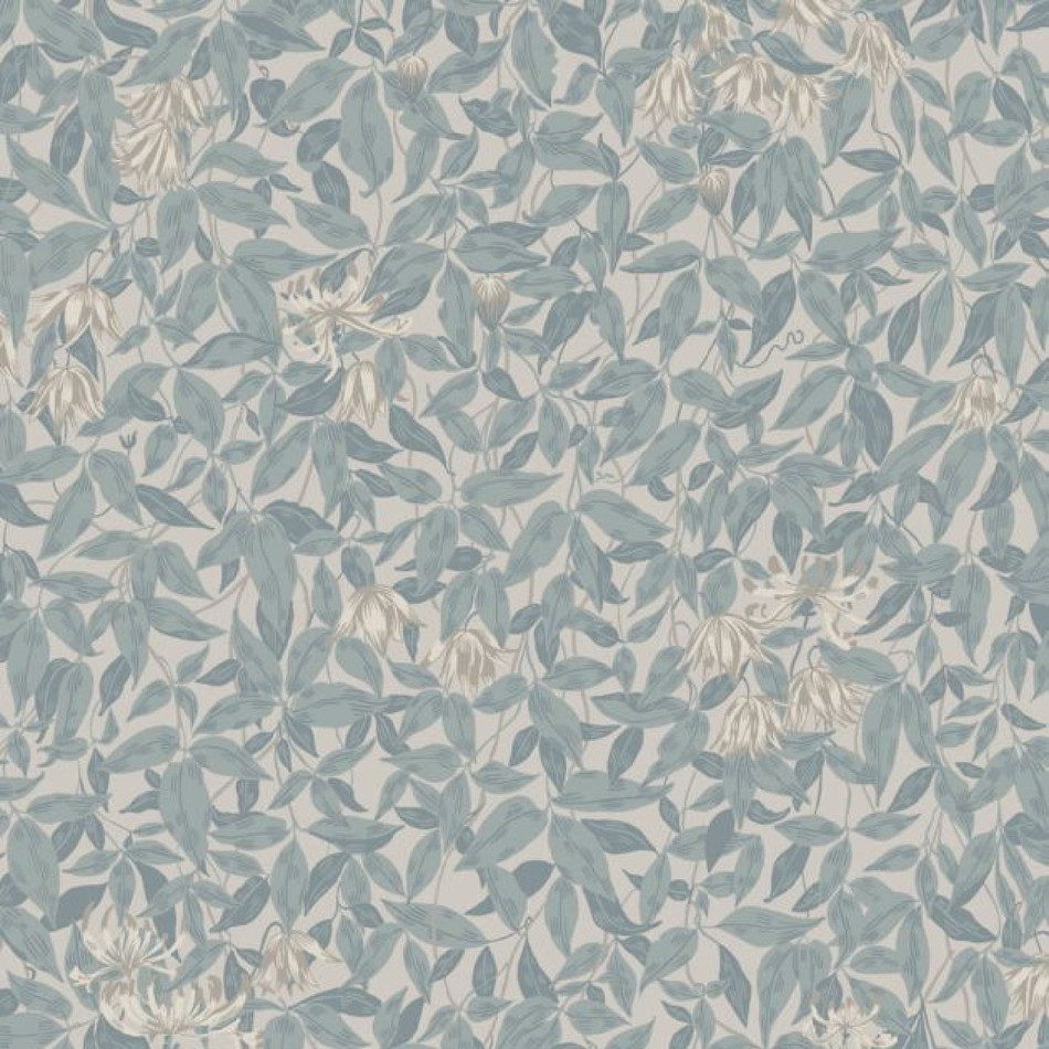 838-36 Linnea Kolonin Misty Blue Wallpaper By Sandberg
