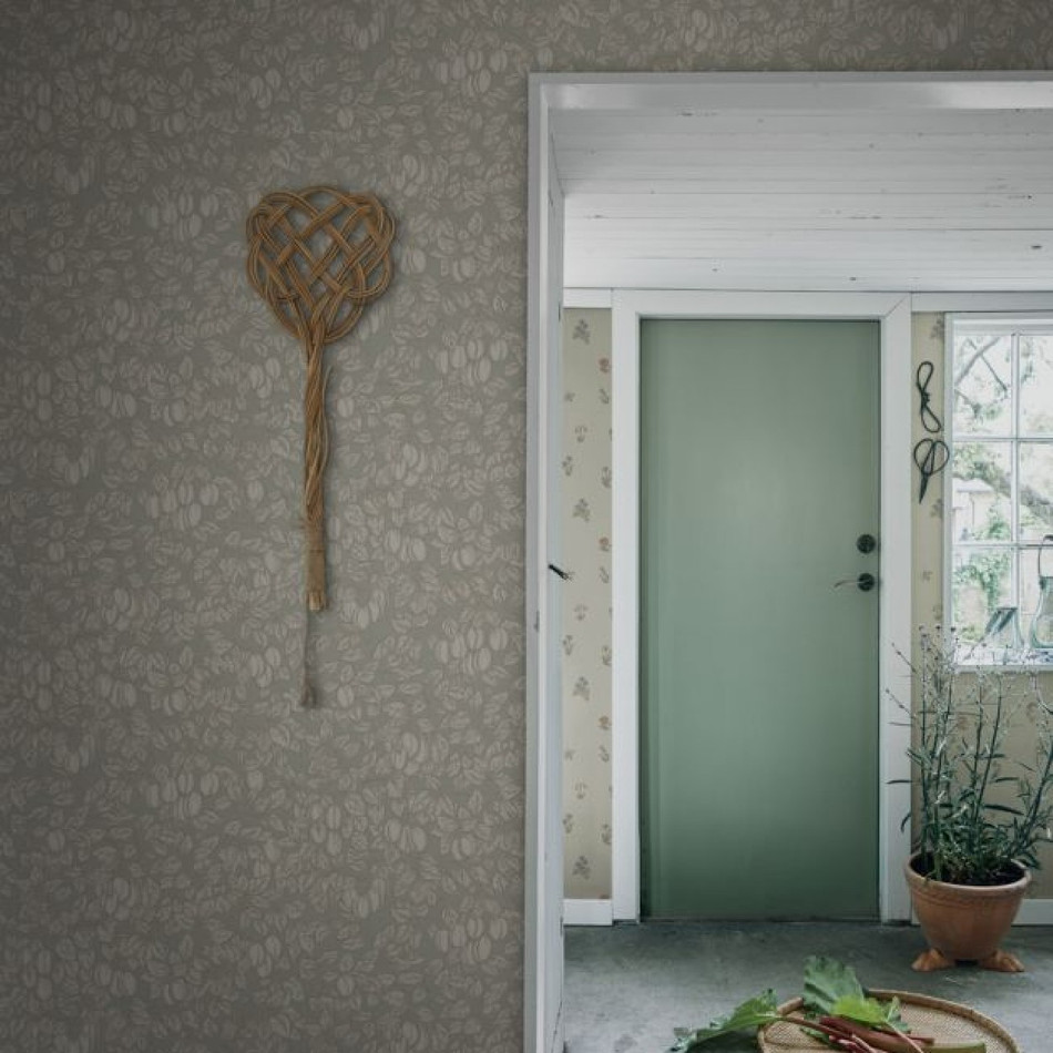 839-18 Emrik Kolonin Sage Green Wallpaper By Sandberg 839-18 Emrik Kolonin Sage Green Wallpaper By Sandberg