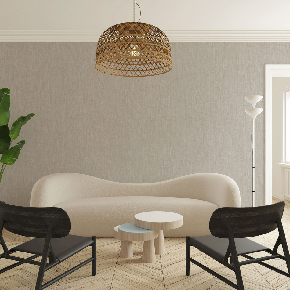 33329 Eden Linen Greige Wallpaper By Galerie 33329 Eden Linen Greige Wallpaper By Galerie
