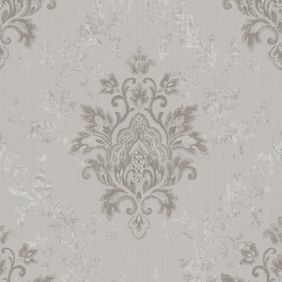 31571 Serene Ornamental Beige Wallpaper By Galerie