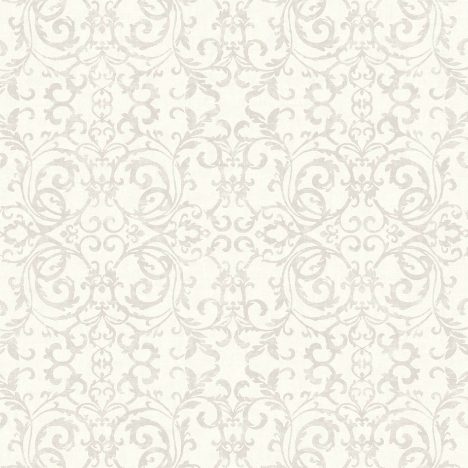 VIEN 87519110 Belvedere Vienne Gris Wallpaper by Casadeco