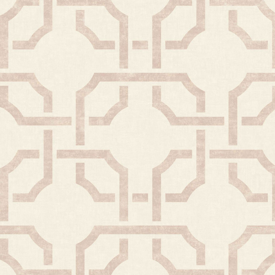 VIEN 87354125 Philharmonique Vienne Rose Poudre Wallpaper by Casadeco