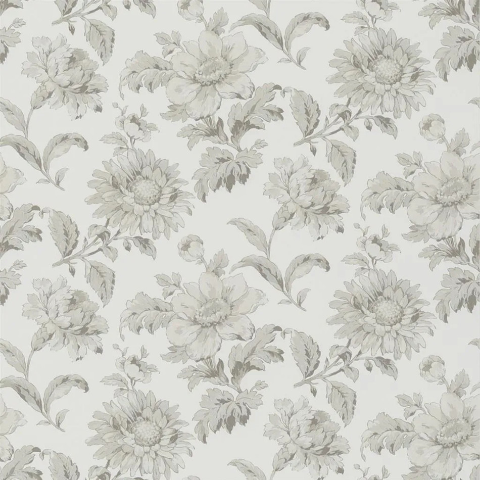 PEH0004/01 English Garden Floral English Heritage Birch Wallpaper by Designers Guild