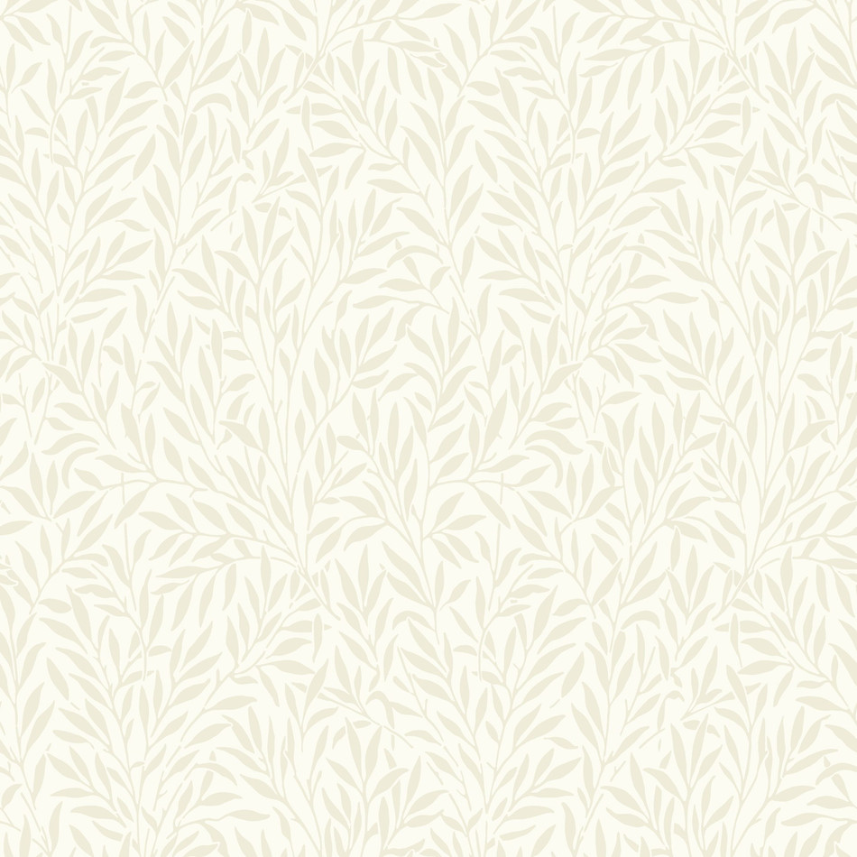 86351112 Willow Arts and Crafts Beige Lin Wallpaper by Casadeco