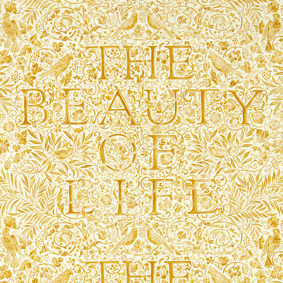 217191 The Beauty Of Life Emery Walker's House Sunflower Wallpaper by Morris & Co