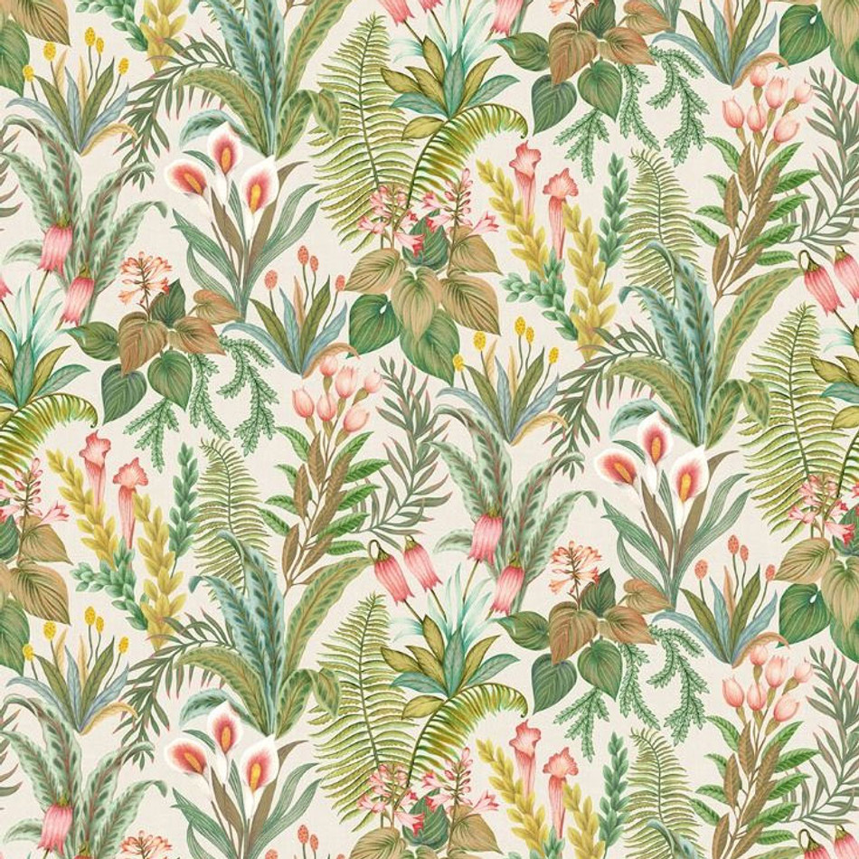W7812-04 Calla Lily Rhapsody Forest Wallpaper by Osborne & Little