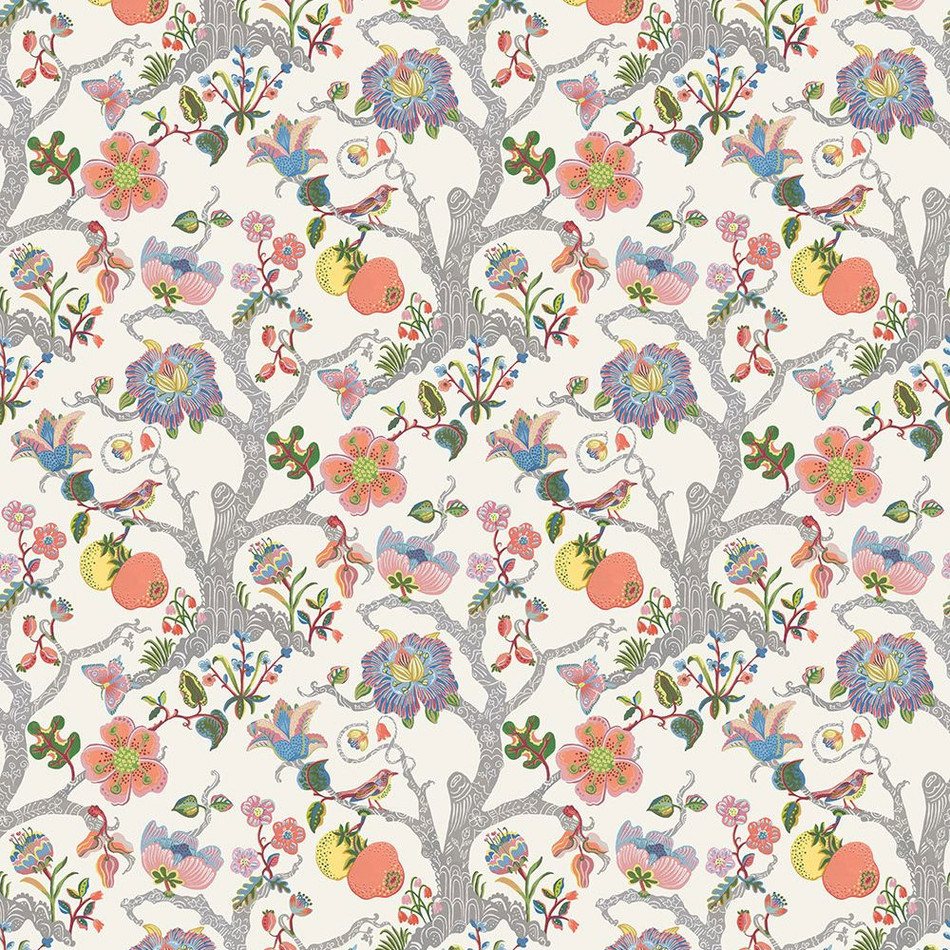 W7818-01 Puzzlewood Rhapsody Blossom Wallpaper by Osborne & Little