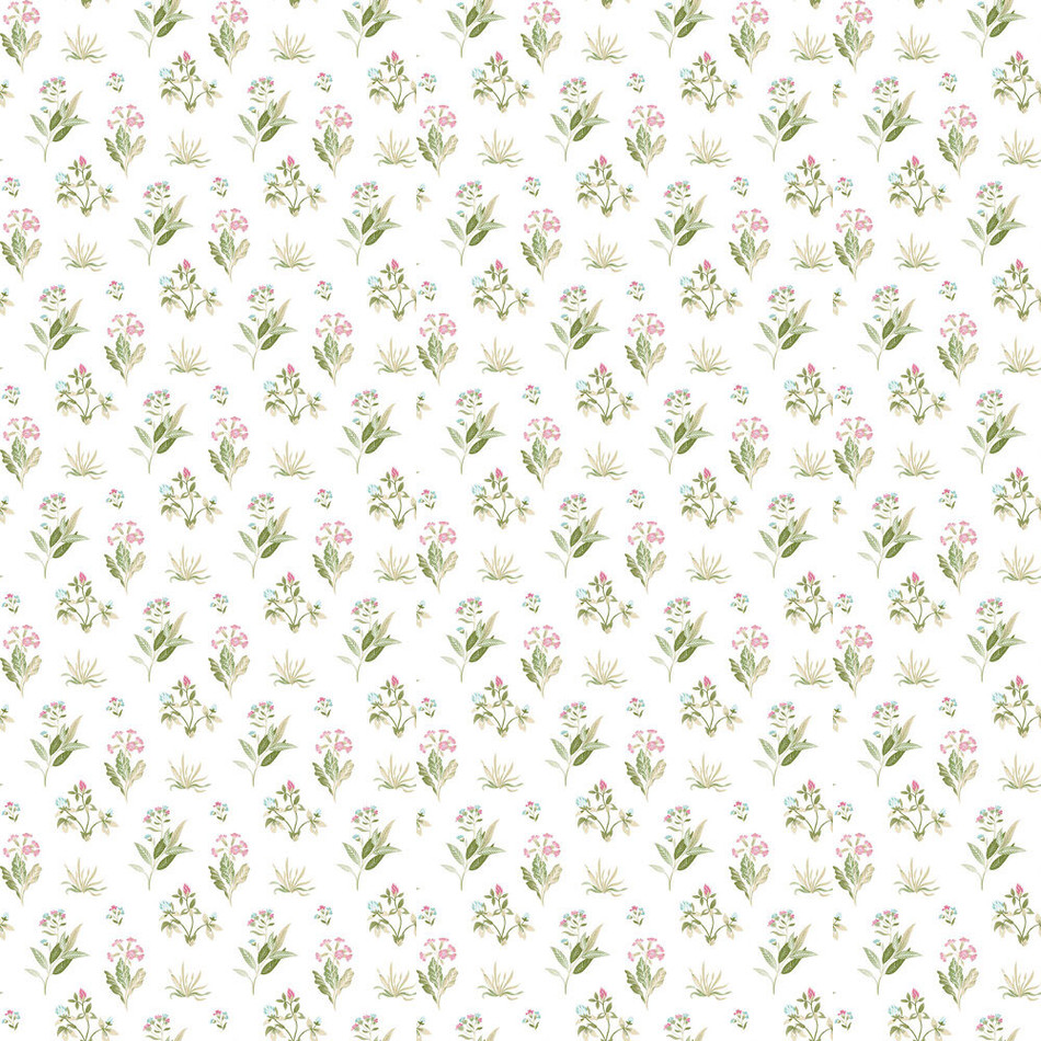 84012 Mazzetto Edra Cottage Chic Pink Wallpaper By Galerie